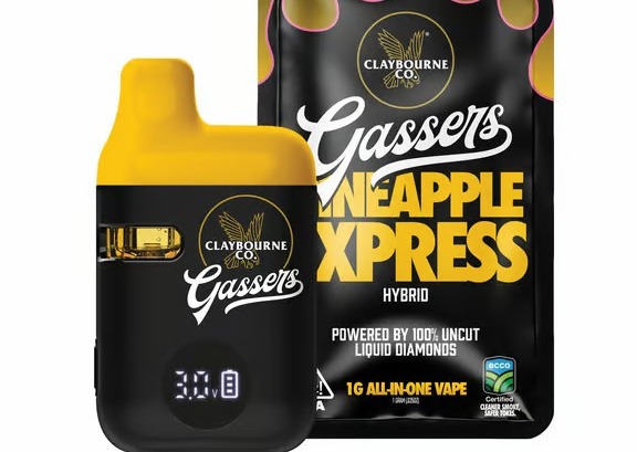 ☆専用☆KANNaway Vape キャナウェイベイプ　600mg 3mL Claybourne Co | Pineapple Express | Vape AIO | Green Flower