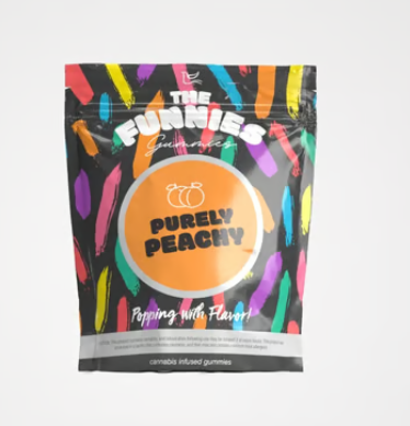 The Funnies - Purely Peachy - Super Funny - Gummies - 100mg (2pk)