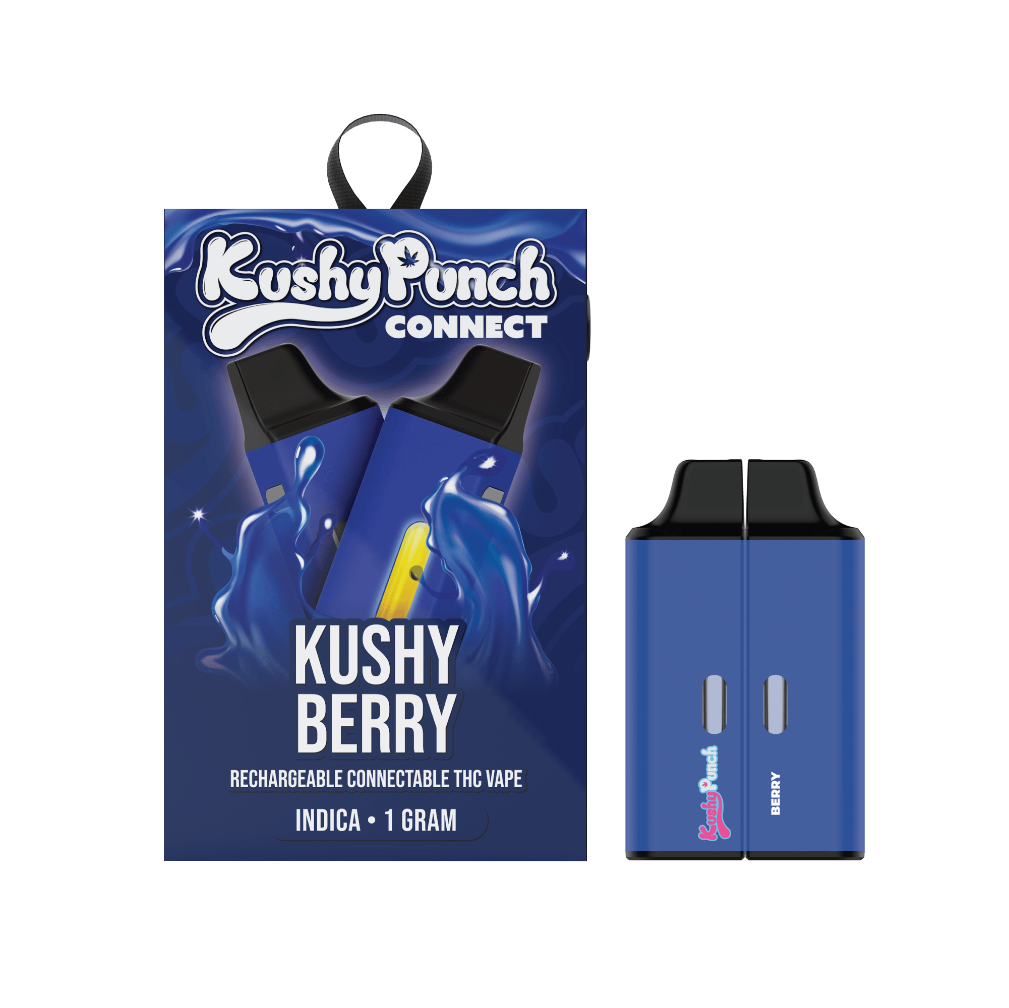 connected disposable vape Kushy Punch | AIO | Connect | Kushy Berry | 1g tobacco vape Colour:Gunmetal and Forest Green Voopoo Vinci E Replacement