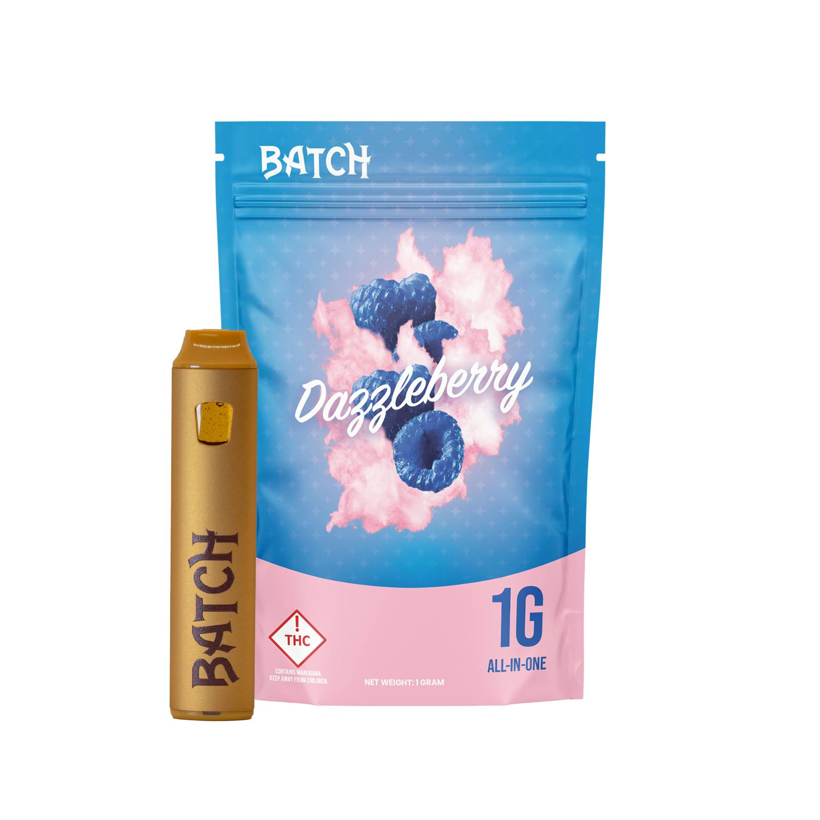 BATCH DISPOSABLE DAZZLEBERRY (H) 1G