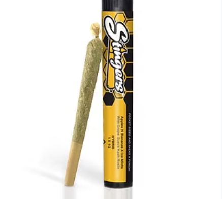 Stingers - Raspberry Parfait - Infused Pre-Rolls - 0.5g (1g)