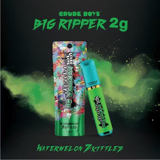 Big Ripper Vape Disposable: Watermelon Zkittlez (I)