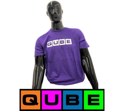 Purple Shirt Solid Logo