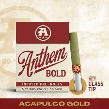 Bold W/ Glass Tip Acapulco Gold