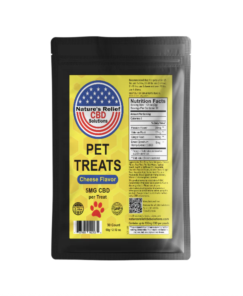 Nature Pet Treats 5mg Cheese