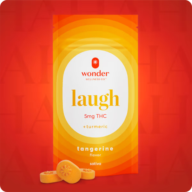 Laugh Tangerine Sativa Tumeric Gummies