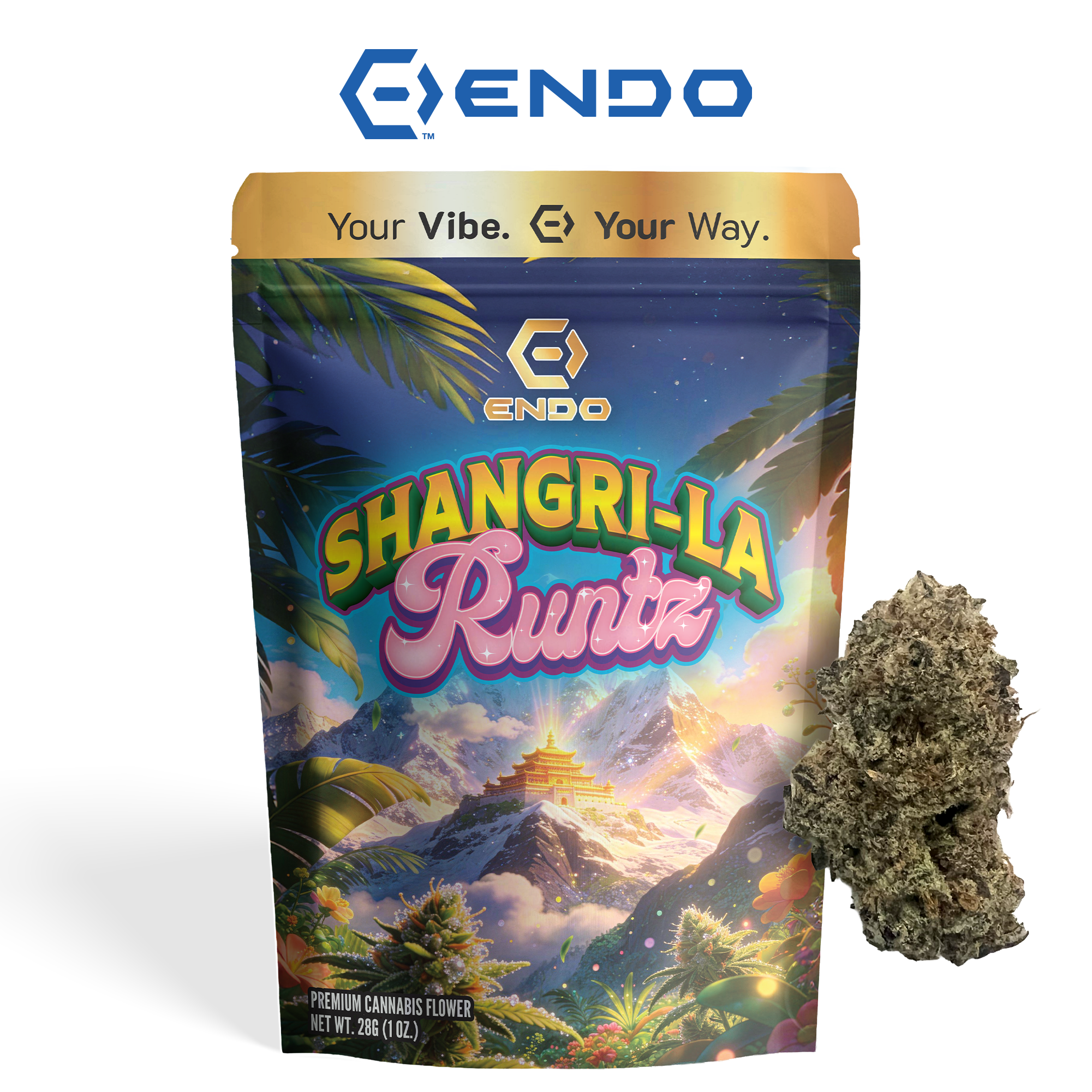 Flower | Pre-Packed | Shangri-La Runtz | 3.5g | Endo