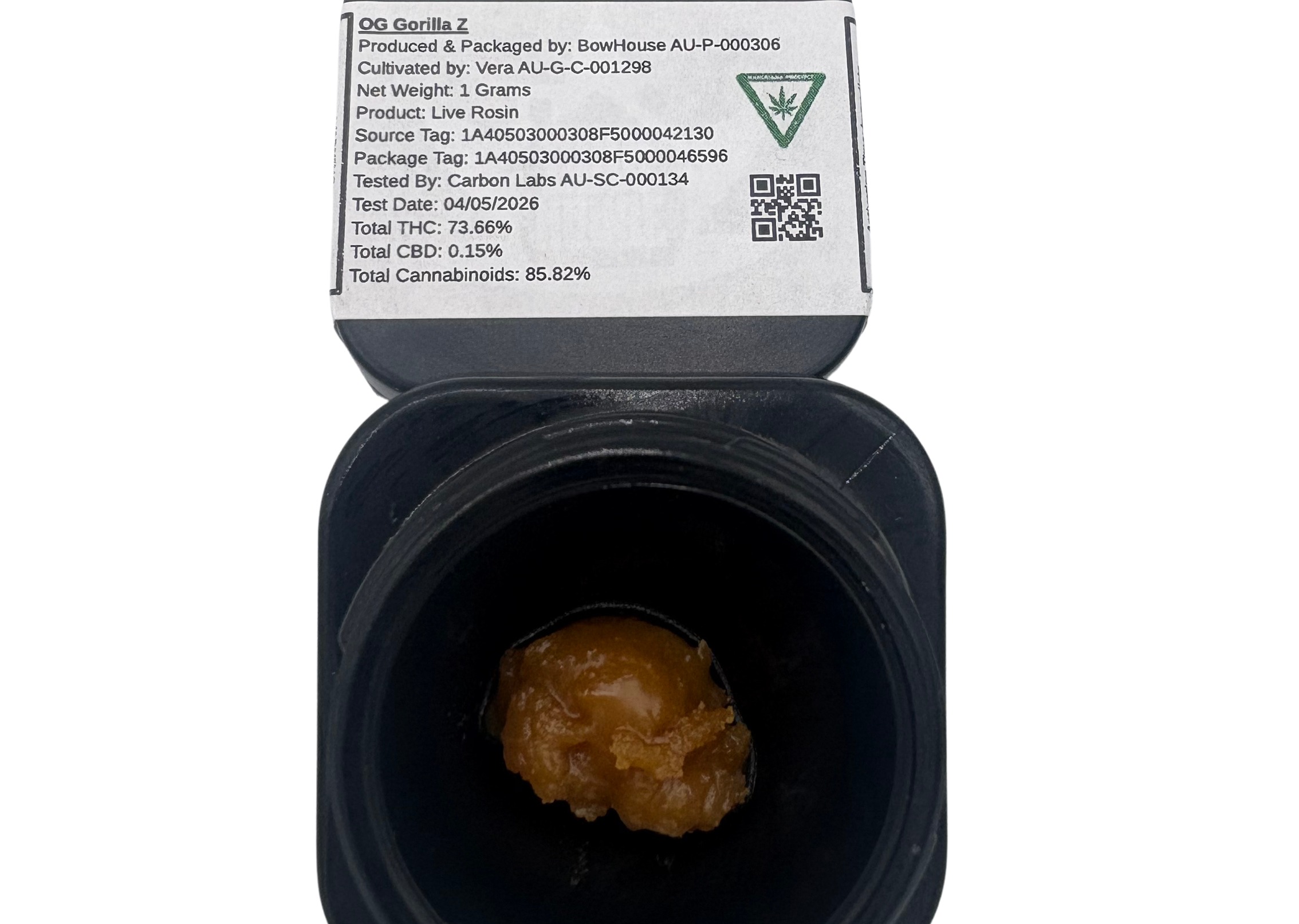 Bowhouse | OG Gorilla Z 1g Rosin
