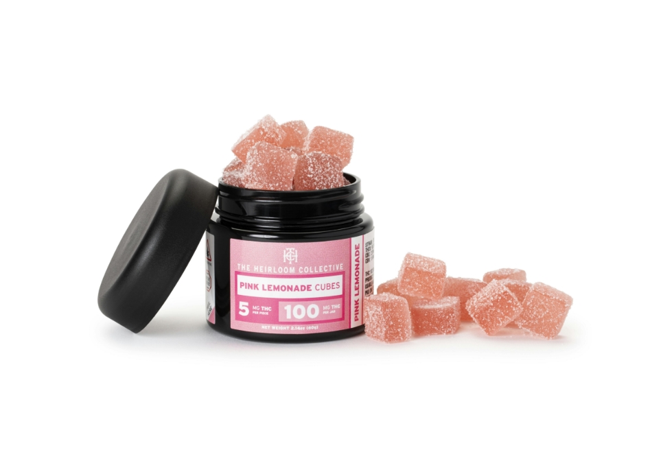 Pink Lemonade Cubes | Gummies | 100mg