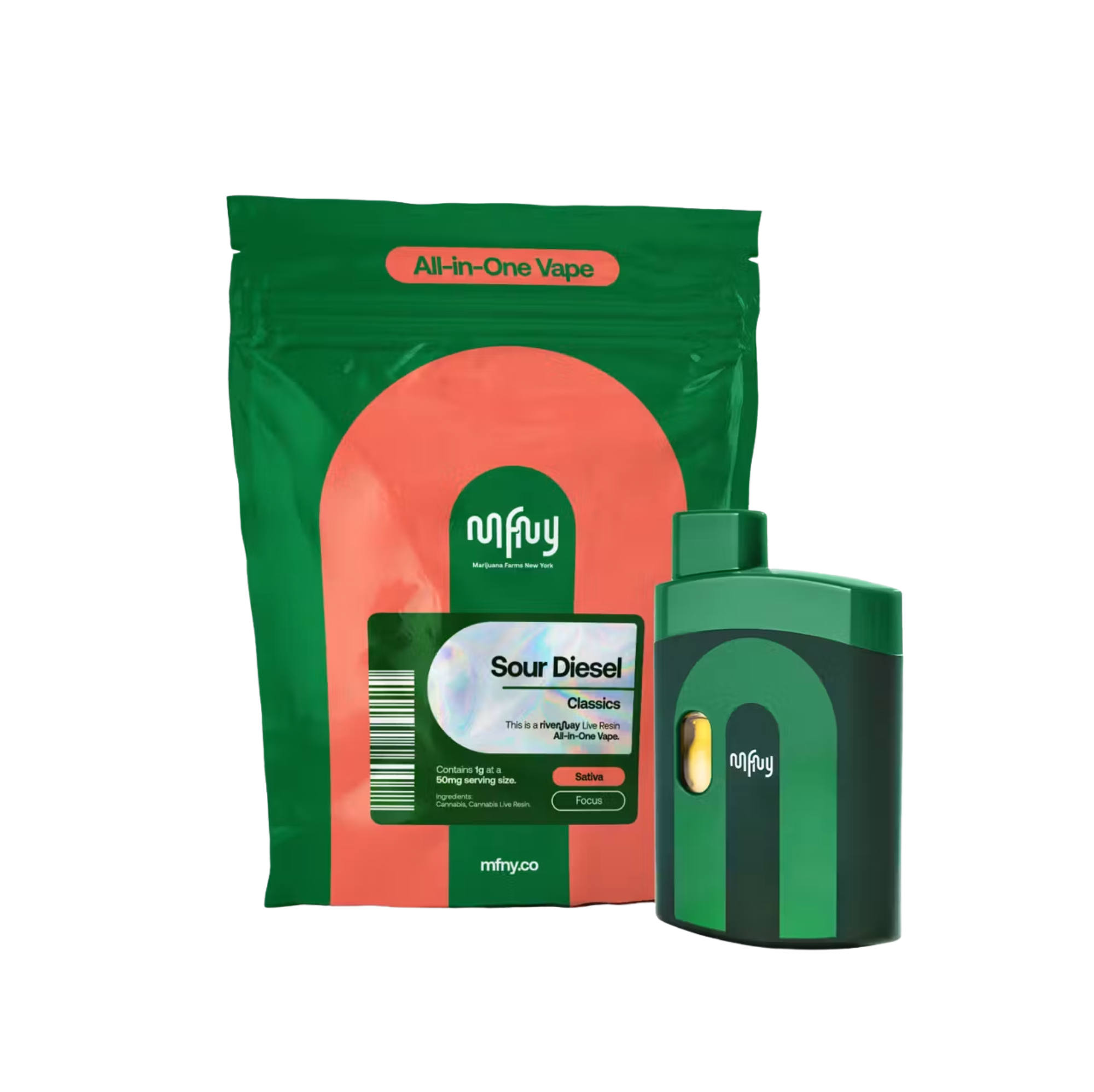 MFNY Classics Sour Diesel Live Resin Vape