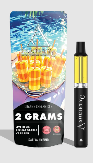 Society C Live Resin Disposable Orange Creamsicle
