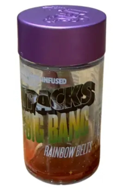 Jetpacks | Big Bang | 0.5g 5pk Infused Prerolls | Rainbow Belts