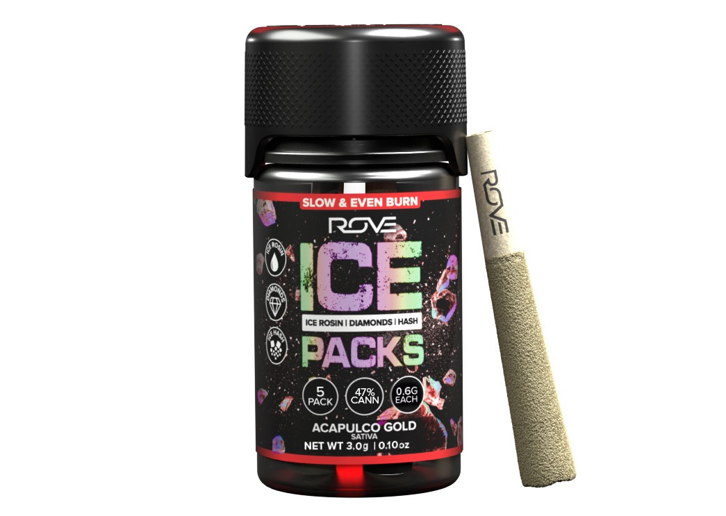 Acapulco Gold | Infused Ice Packs (Rosin, Hash, and Diamonds) | 5pk | 3g