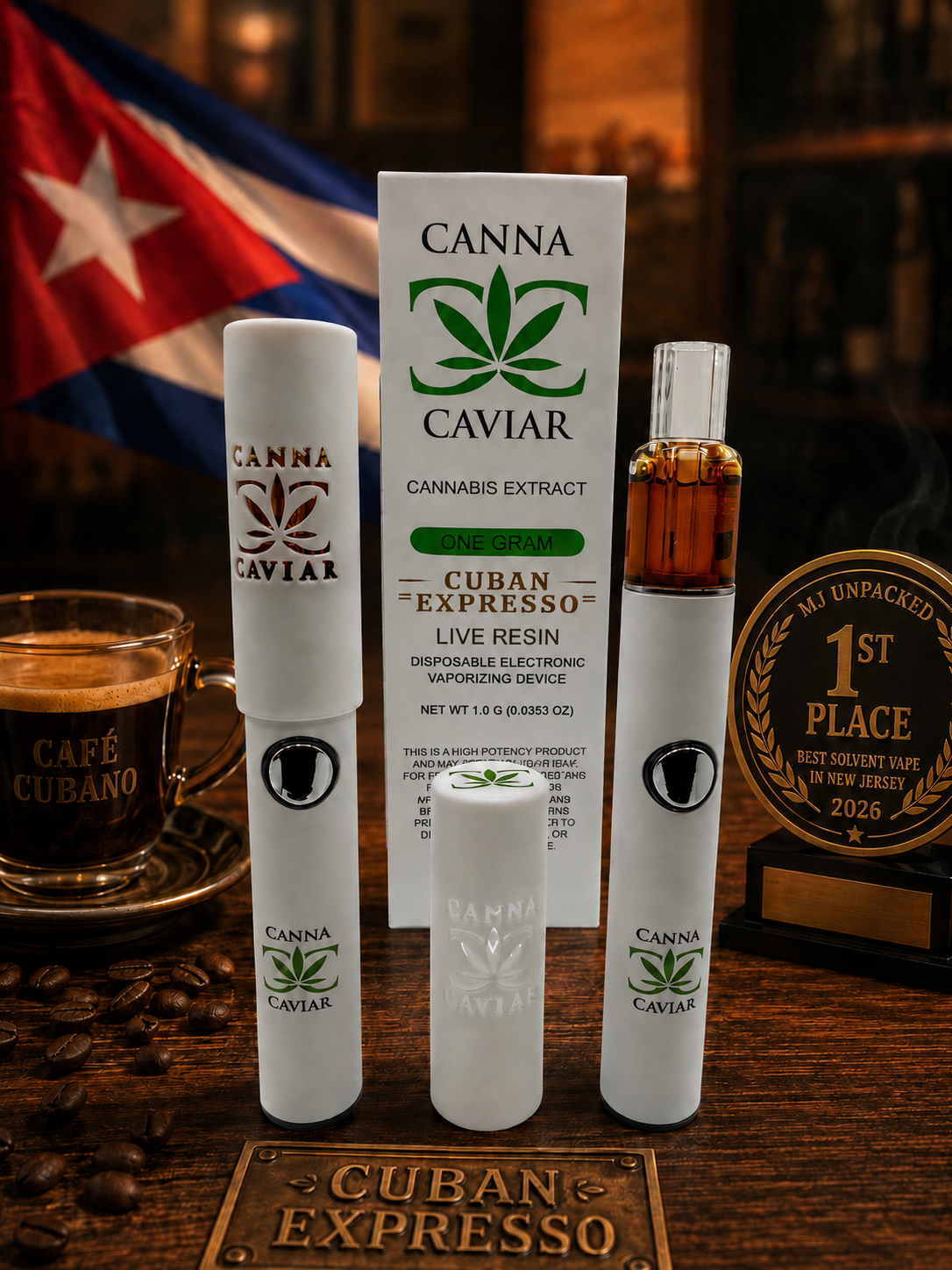 Cuban Expresso Live Resin AIO 1g