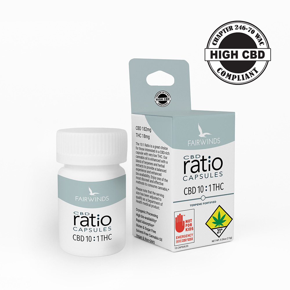 CBD 10:1 Ratio Capsules
