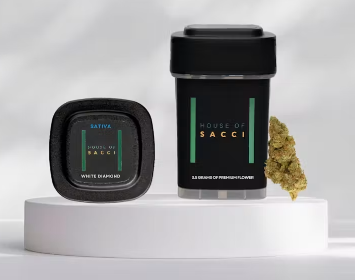 House Of Sacci | White Diamonds | Flower | 3.5g