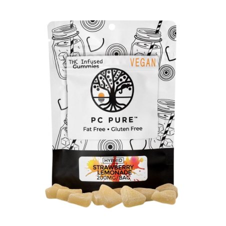 PC PURE | 200MG GUMMIES | STRAWBERRY LEMONADE