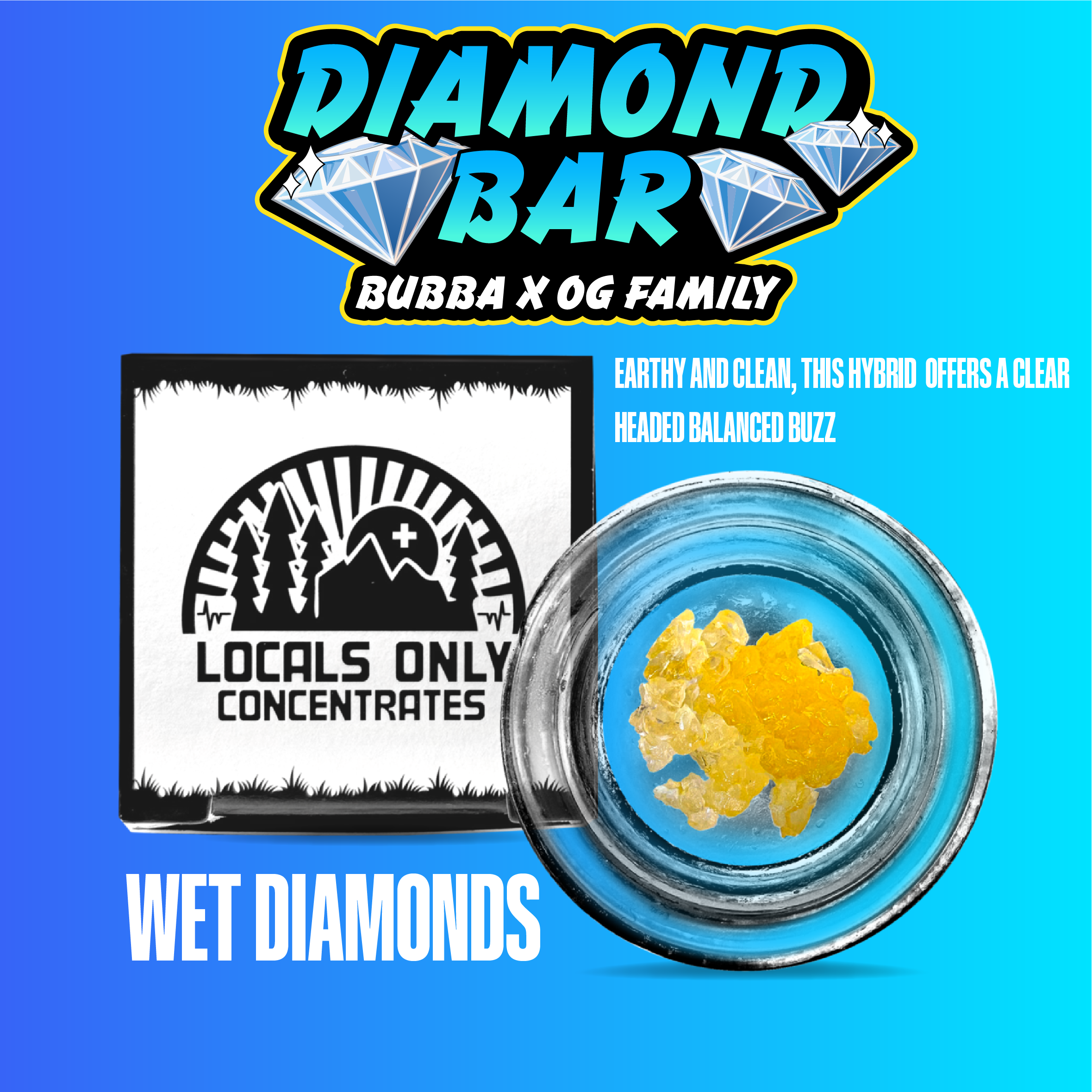 Concentrate Diamond Bar Wet Diamonds