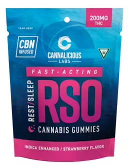 Cannalicious - RSO Rest Strawberry - 200mg