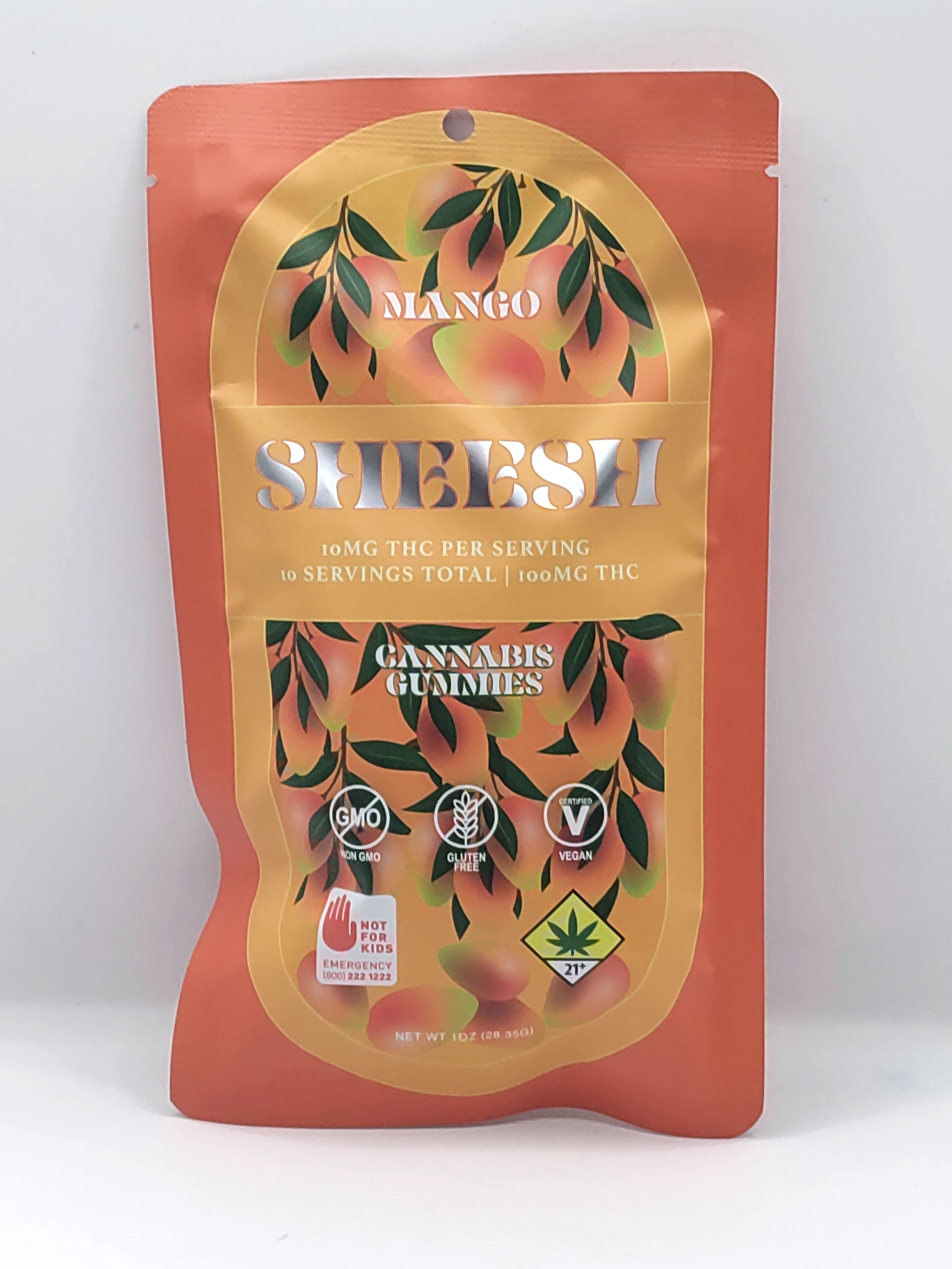 Mango Hash Rosin Gummies