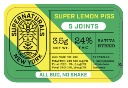 Super Lemon Piss Preroll 0.7g