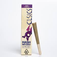 INFUSED PREROLL (HASH) - - INDICA - DEEP PURPLE