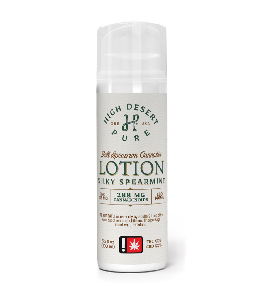 Lotion | Silky Spearmint | 1:1:1 | THC:CBD:CBG | 700 mg | 3.5 fl oz