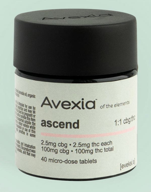1:1 CBG:THC Avexia Tablets | 44pk