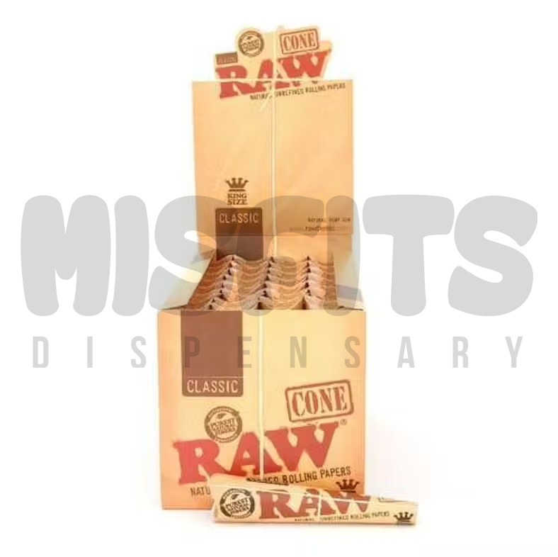 Raw | Classic Cones | King Size | 3pk