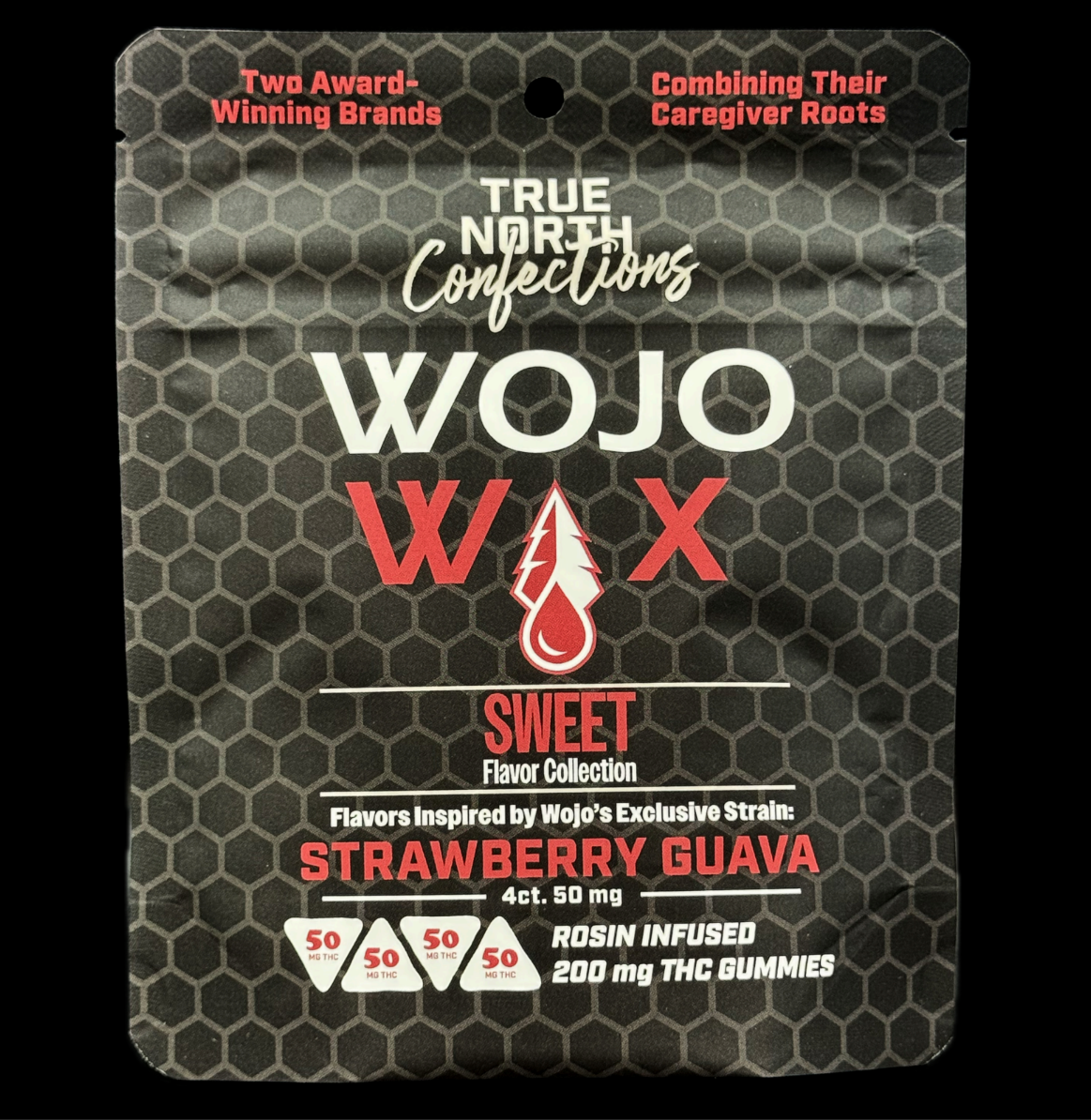 True North Collective Gummies - Strawberry Guava Rosin - 200mg