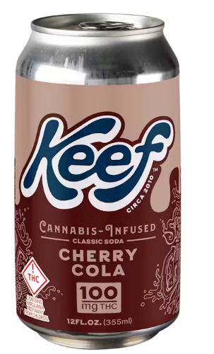 Keef - Cherry Cola - 100mg Infused Soda