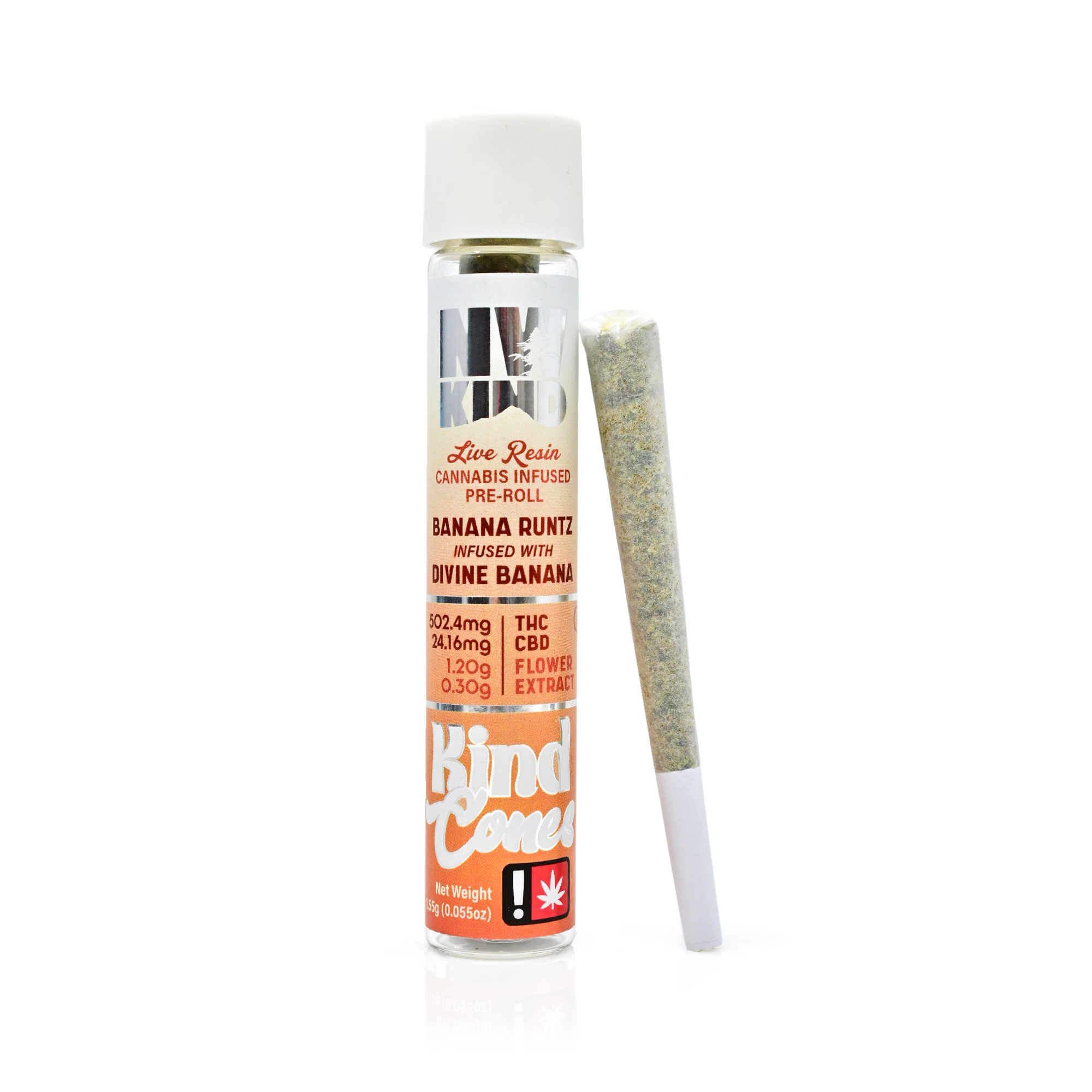NW Kind | Honeysuckle x Honeysuckle | 1.55g Live Resin Infused Pre-roll