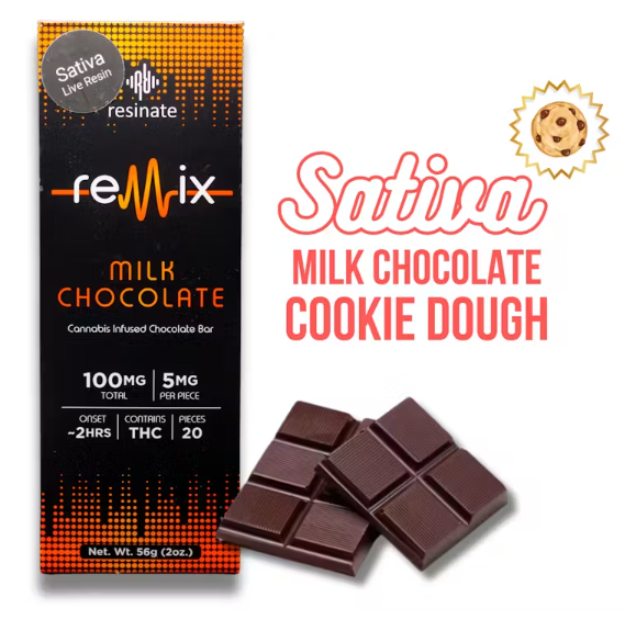 Milk Chocolate Cookie Dough | Chocolate | 100mg