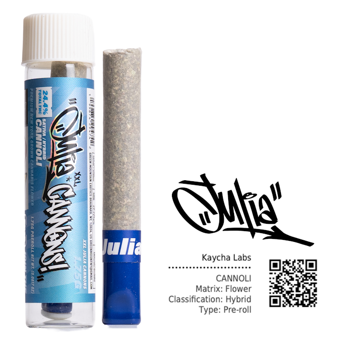 JULIA - CANNOLI - 1.75G CANNONS PREROLL
