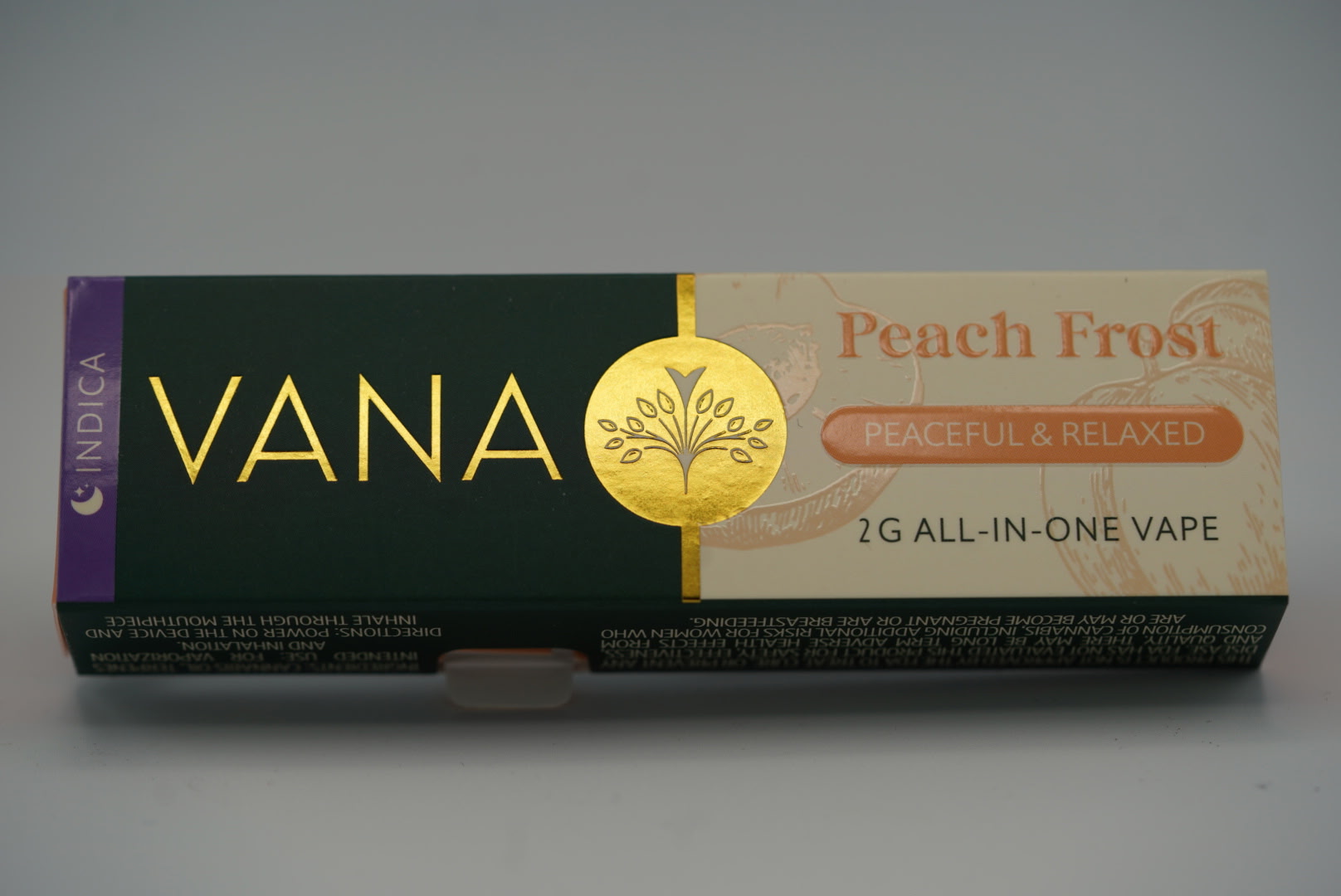 Disposable Peach Frost