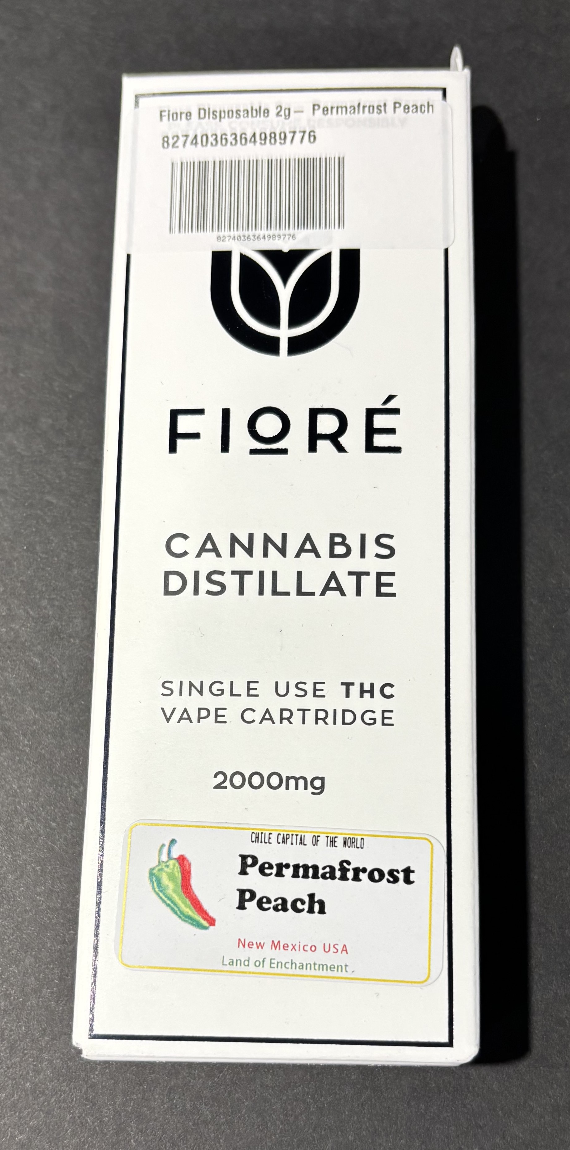 Disposable Permafrost Peach