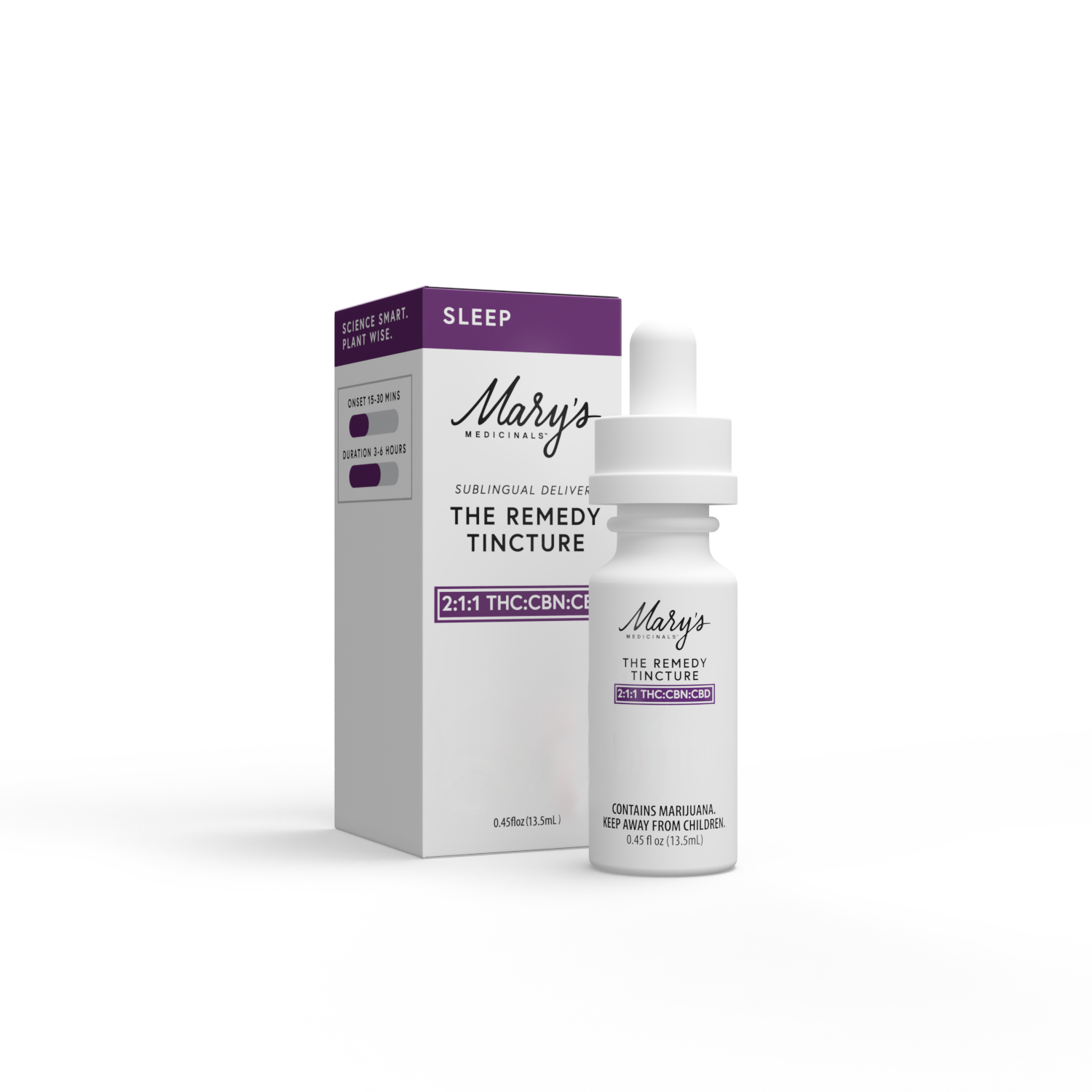 Mary's Medicinals - Sleep THC:CBN:CBD 2:1:1 Tincture 400mg