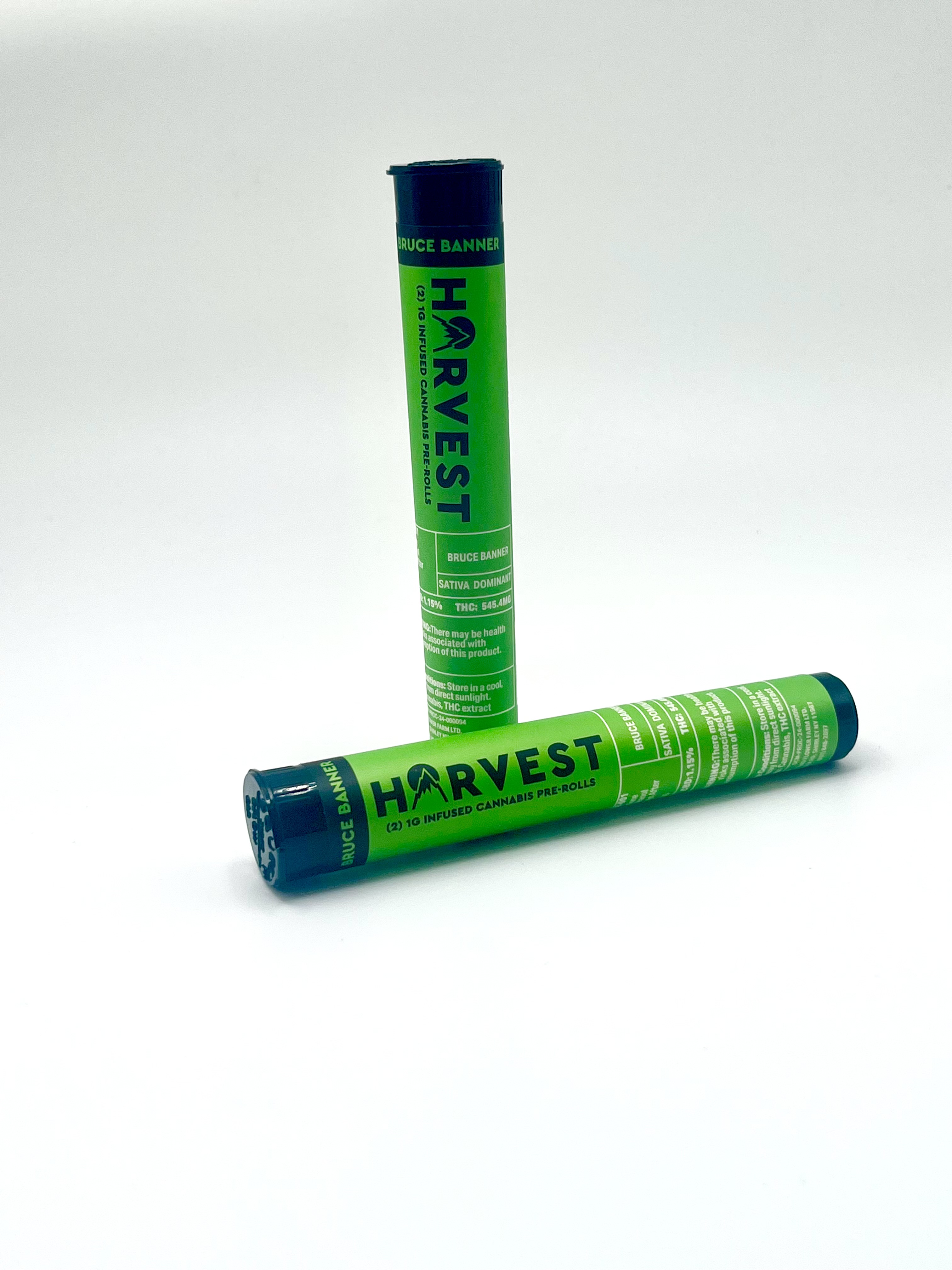 Harvest | Bruce Banner | Infused Pre-Roll | 2pk | 2g by Harvest - pre-rolls cannabis product