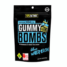 Blue Watermelon Gummy Bombs