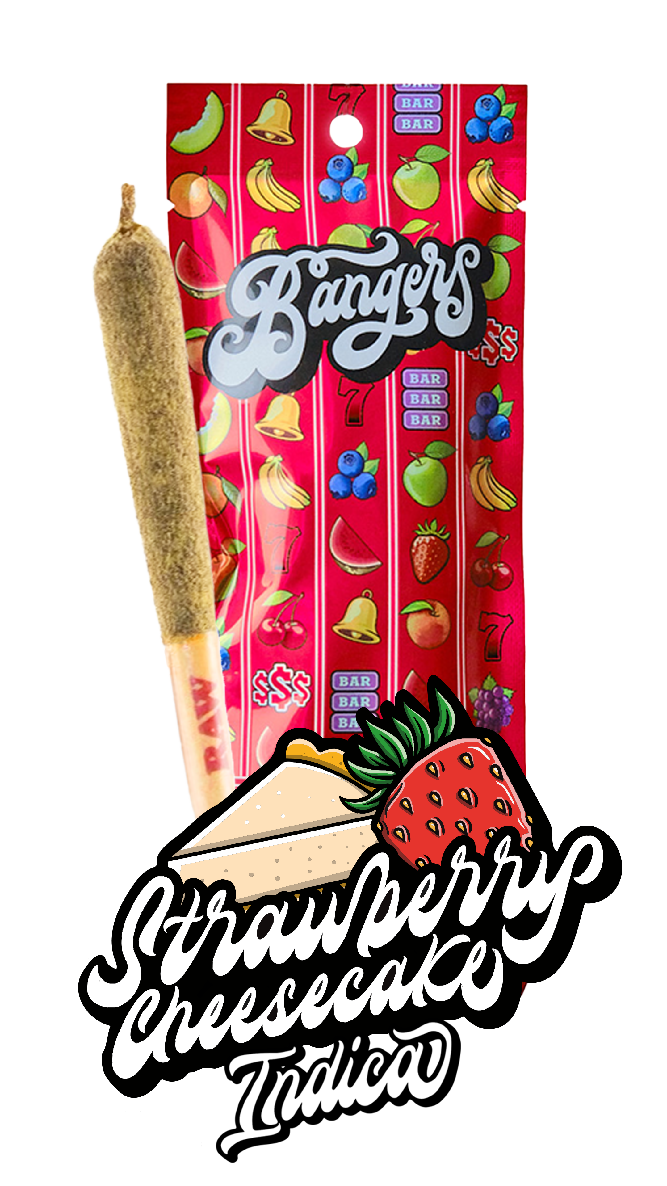 Strawberry Cheesecake Infused Pre-Roll | Bangers