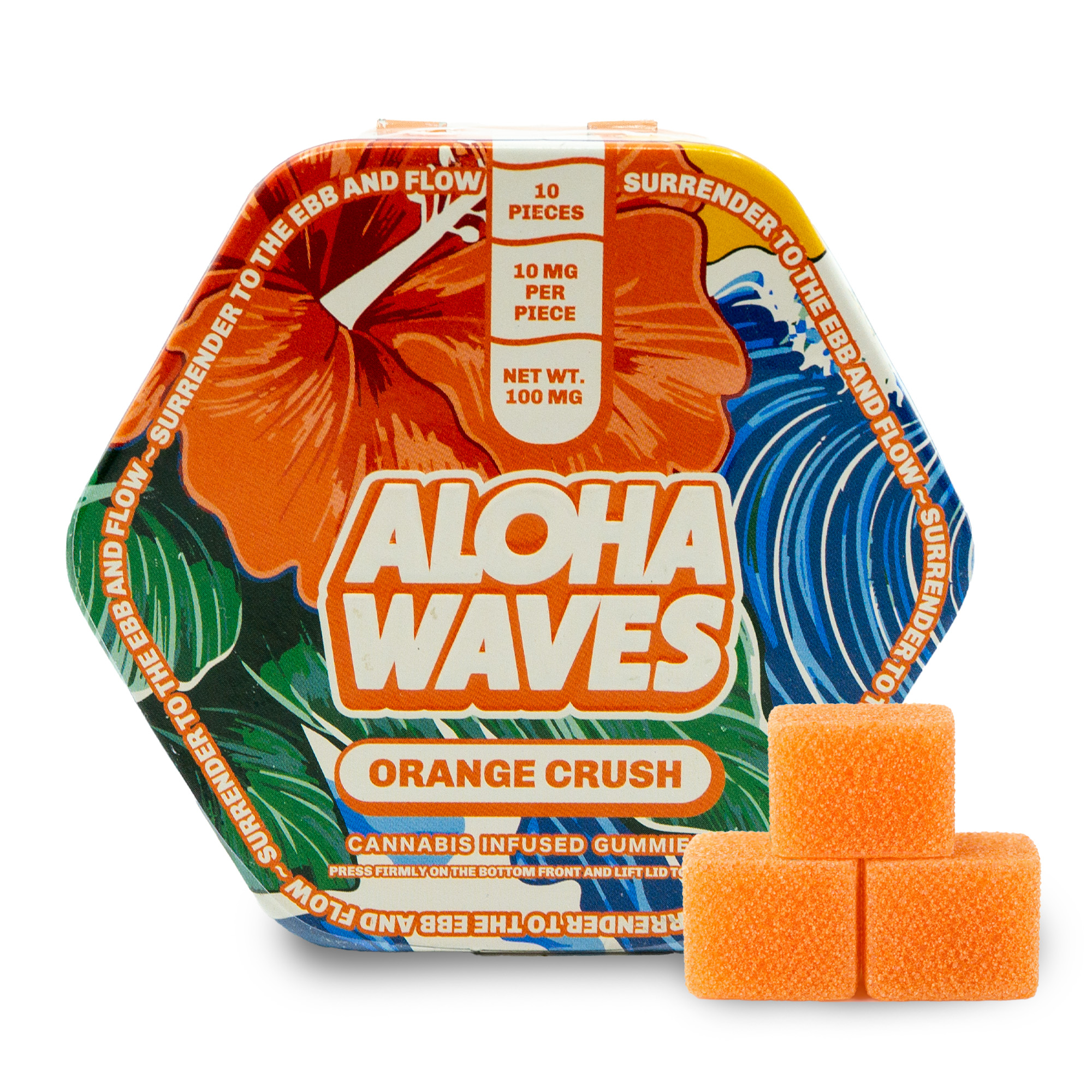 Gummies - Orange Crush - 100mg THC