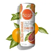 (80470) WYLD 50mg CBD Blood Orange Sparkling Water