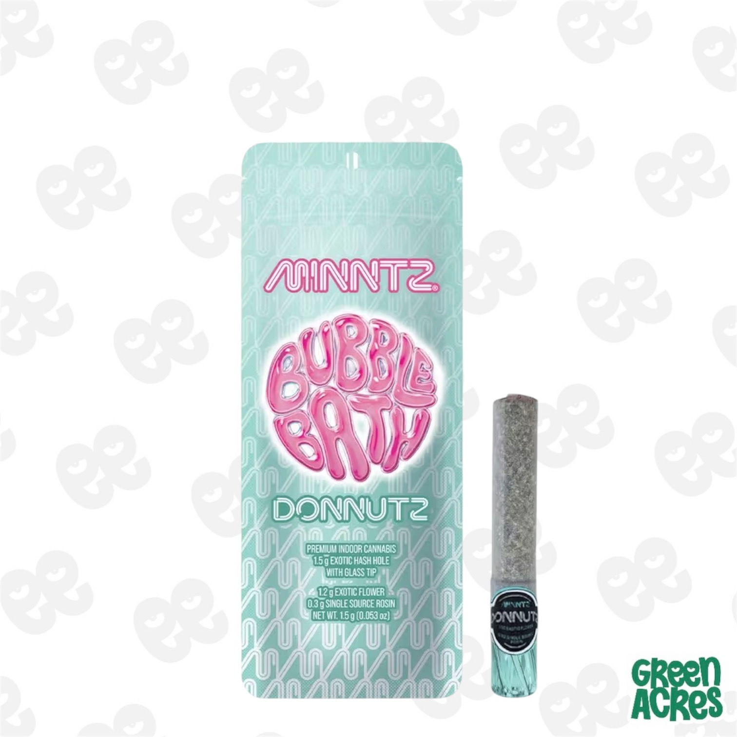 Minntz: Bubble Bath 1.5G Infused Donnutz Pre-Roll