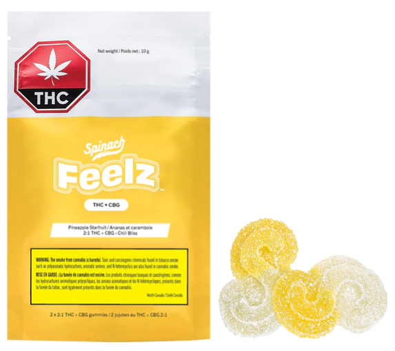 FEELZ: THC + CBG Chill Bliss Gummies
