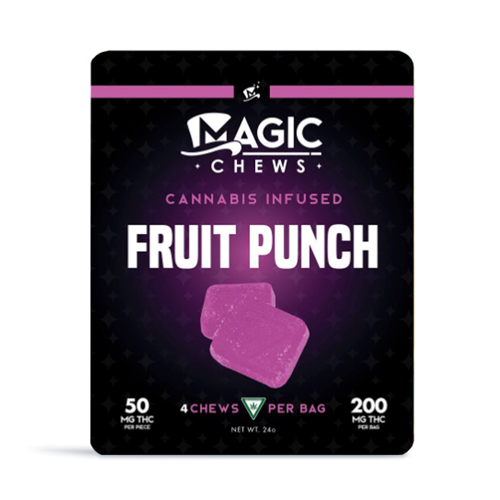 Fruit Punch Gummies 4-pack | 200mg