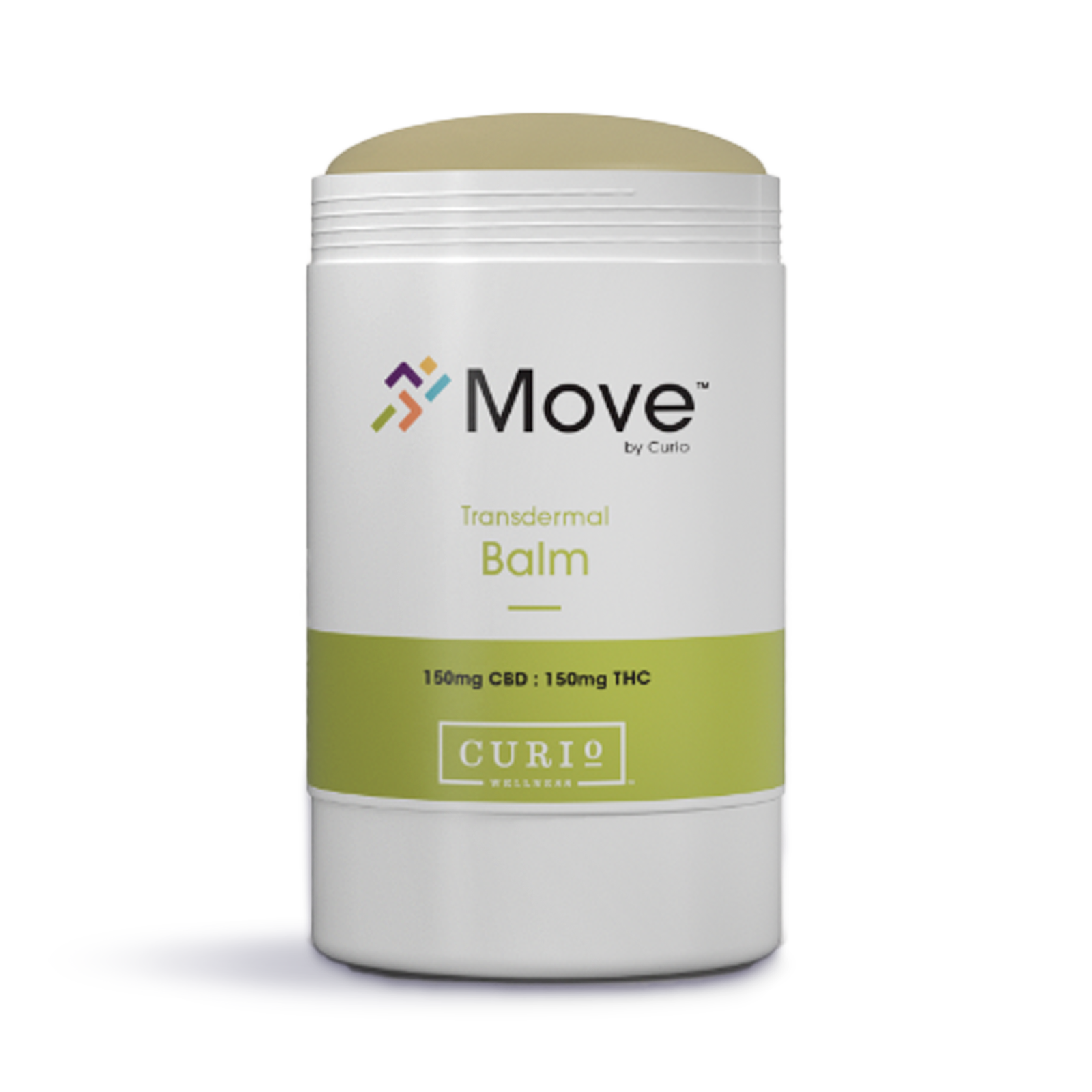 Move by Curio™ 1:1 Transdermal Balm [150mg CBD | 150mg THC]