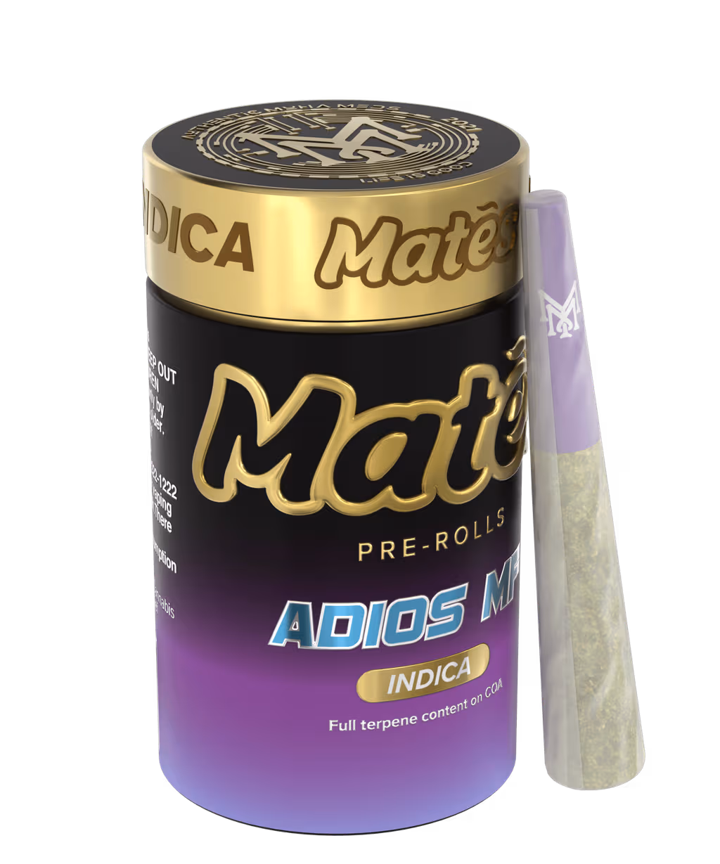 Muha Meds Mates | Adios MF | Infused Pre-Roll | 5pk | 3.5g by Muha Meds - pre-rolls cannabis product