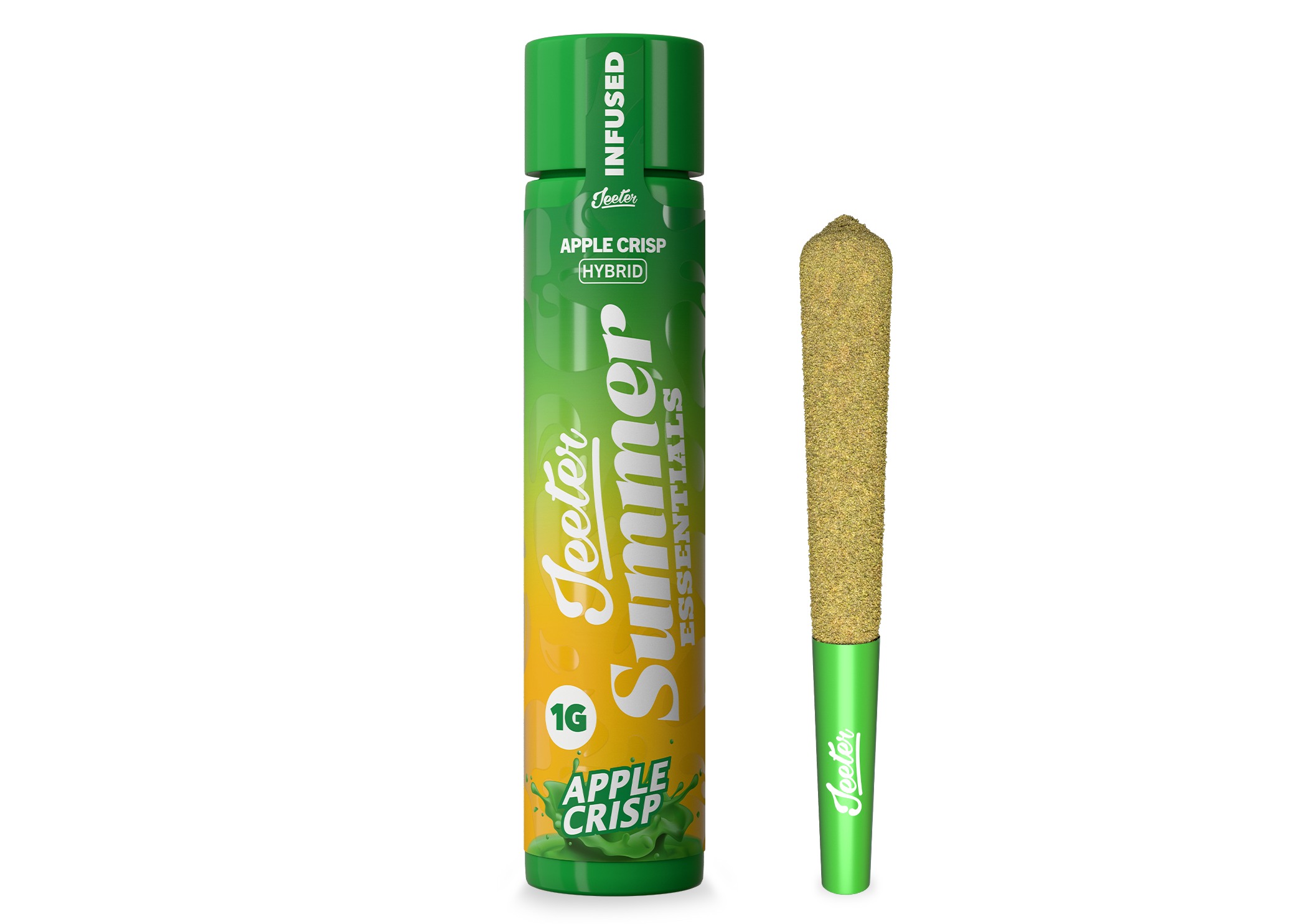 Jeeter Summer Essential Apple Crisp Quad-Infused Preroll