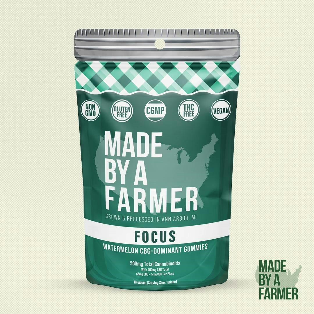 MADE BY A FARMER | 200MG GUMMIES 1:1 THC:CBG | WATERMELON