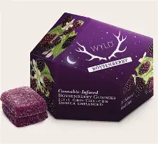 (18721) WYLD 1:1:1 100mg Boysenberry Gummies